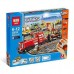Конструктор Lepin 02039 Красный Товарный Поезд