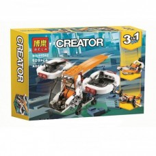 Конструктор BELA Creator 11042 ʺДрон-Разведчикʺ 109 дет.