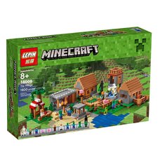 Конструктор BELA 10531 Майнкрафт ʺДеревняʺ 1622 дет.