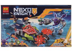 Конструктор BELA 10593 Nexo Knights 2017г. ʺСлайсер Ааронаʺ 256дет.