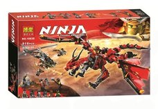 Конструктор BELA 10938 Ninja ʺПервый Стражʺ 918 дет. в кор. 53х33х7.5см