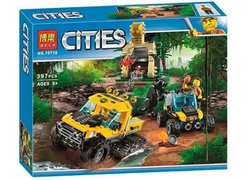 Конструктор BELA 10710 Город ʺИсследование Джунглейʺ 397 дет. 36х29х6см