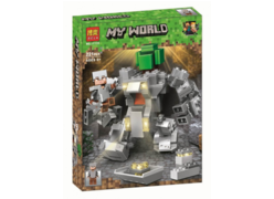Конструктор BELA 11135 Майнкрафт ʺРобот Титанʺ 221дет.