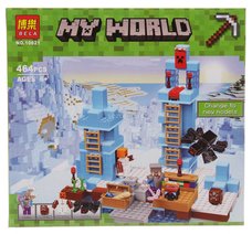 Конструктор BELA 10621 Майнкрафт ʺЛедяные шипыʺ 460дет.