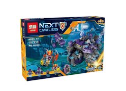 Конструктор BELA 10595 Nexo Knights ʺТри братаʺ 279 дет. 39х22х5,5см