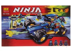 Конструктор BELA 10396 Ninjago ʺШагоход Джеяʺ 387 дет. в коробке 36.7х22х5см