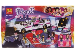 Конструктор BELA 10405 Френдс «Лимузин поп звезды» 265 дет. в кор. 36Х5х22см