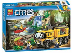 Конструктор BELA 10711 Город ʺИсследование Джунглейʺ 465 дет. 41х28х7см
