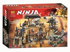 Конструктор BELA 10940 Ninja ʺЛогово Драконовʺ 1714 дет. 58х38х11см
