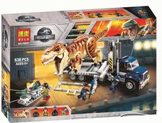 Конструктор BELA 10927 Dinosaur World ʺТранспорт для перевозки Ти-Рексаʺ 638 дет.