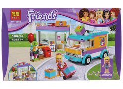 Конструктор BELA 10608 Френдс ʺСлужба доставки товаровʺ 188 дет.