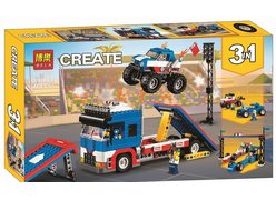 Конструктор Lepin 24052 Мобильное шоу 3 в 1, 650 дет.