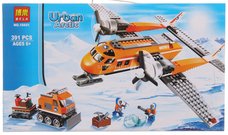 Конструктор BELA 10441 Город ʺАрктический самолетʺ 391дет.