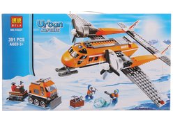 Конструктор BELA 10441 Город ʺАрктический самолетʺ 391дет.