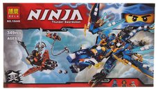 Конструктор BELA 10446 Ninjago (Ниндзяго) ʺДракон Джеяʺ 349 дет. 39х22х5см