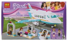 Конструктор BELA 10545 Френдс ʺЧастный самолетʺ 236 дет. в кор. 36х5х22см