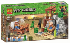 Конструктор BELA 11137 Майнкрафт ʺДобыча золотаʺ 303 дет.