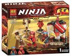 Конструктор BELA 11158 Ниндзя ʺОбучение в монастыреʺ 134 дет. в кор. 22х17х4.5 см