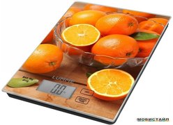 Кухонные весы Lumme LU-1342 (апельсиновый фреш)
