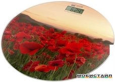 Напольные весы Home Element HE-SC908 (красные маки)