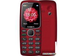 Мобильный телефон TeXet ТМ-B307 (красный)