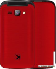 Мобильный телефон TeXet TM-204 (красный)