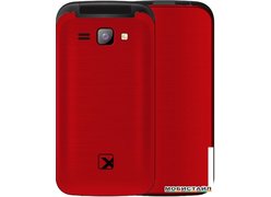 Мобильный телефон TeXet TM-204 (красный)