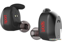 Наушники Elari NanoPods Sport (черный)