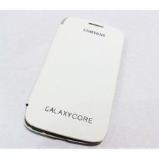 Чехол-книжка Flip Cover для Samsung Core i8262 белый