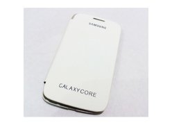 Чехол-книжка Flip Cover для Samsung Core i8262 белый