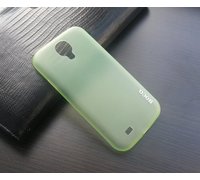 Ультратонкий чехол-накладка Hoco для телефона Samsung Galaxy S4 зелёный