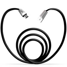 Кабель Hoco X4 Zinc USB - Type-C 1.2м чёрный