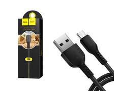 Кабель Hoco X20 Flash microUSB 2м (чёрный)