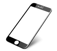 3D Защитное стекло для телефона iPhone 7 Чёрный обод