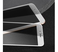 3D Защитное стекло для телефона iPhone 7 Белый обод