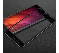 3D Защитное стекло для телефона Xiaomi Mi 6 (чёрный обод)