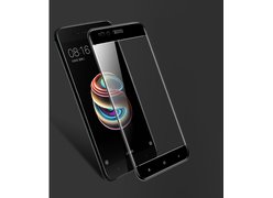 Защитное Full screen стекло для Xiaomi A1 / Mi5x (чёрный обод)