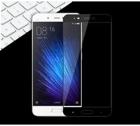 Защитное стекло для телефона Xiaomi Mi5 Чёрное