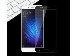 Защитное стекло для телефона Xiaomi Mi5 Чёрное
