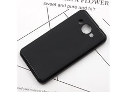 Силиконовый чехол-накладка для Huawei Y3 2017 чёрный