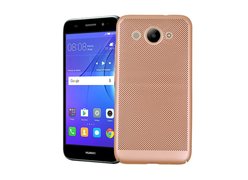 Бампер JZZS Breathable для HUAWEI Y3 2017 Золотистый