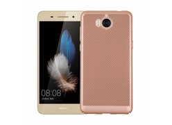 Бампер JZZS Breathable для HUAWEI Y5 2017 Золотистый