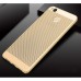 Бампер JZZS Breathable для XIAOMI Redmi 4X Золотистый