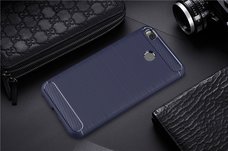 Бампер JZZS Brush TPU для XIAOMI Redmi 4X Синий