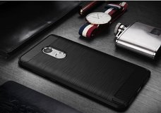 Бампер JZZS Brush TPU для XIAOMI Redmi Note 4X Черный