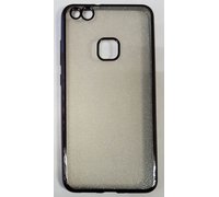 Бампер Bingo E-plate glitter для HUAWEI P10 Lite Чёрный