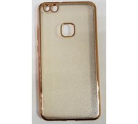 Бампер Bingo E-plate glitter для HUAWEI P10 Lite Золотистый