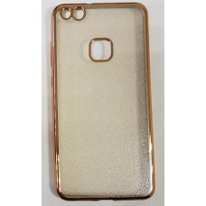 Бампер Bingo E-plate glitter для HUAWEI P10 Lite Золотистый