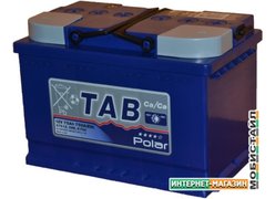 Автомобильный аккумулятор TAB Polar Blue (75 А·ч) (121075)