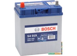 Автомобильный аккумулятор Bosch S4 019 (540127033) 40 А/ч JIS